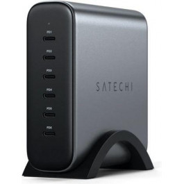   Satechi 200W USB-C 6-Port PD GaN Space Gray (ST-C200GM-EU)