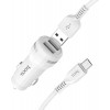 Hoco Z27 2USB 2.4A + MicroUSB White - зображення 2