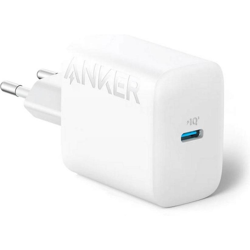 Anker PowerPort 312 20W PIQ3.0 White (A2347G21) - зображення 1