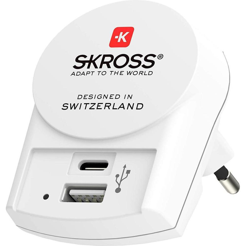 SKROSS Euro USB Charger White (1.302423) - зображення 1