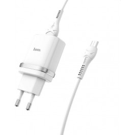   Hoco C12Q Smart QC3.0 + MicroUSB White