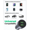 UGREEN CD213 36W 2xUSB Type-C PD Fast Car Charger Dark Blue (10144) - зображення 7