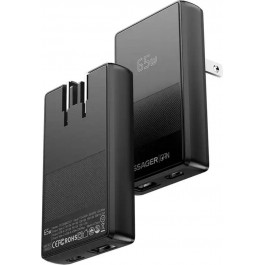   Essager Ultra Thin 65W GaN Black (ECT65W-QCB01-Z)