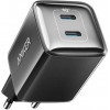 Anker PowerPort 521 Nano Pro 40W 2xUSB-C PIQ3.0 Black (A2038G22) - зображення 1