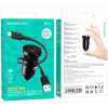 Borofone BZ18 single port QC3.0 car charger set Micro Black (BZ18MB) - зображення 3