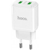 Hoco N6 Charmer dual port White - зображення 3