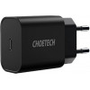 Choetech Q5004 20W USB-C PD Wall Charger Black (Q5004-EU-BK) - зображення 1