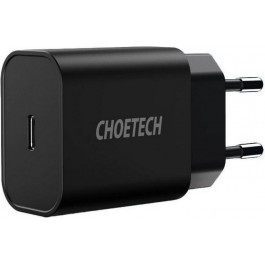   Choetech Q5004 20W USB-C PD Wall Charger Black (Q5004-EU-BK)