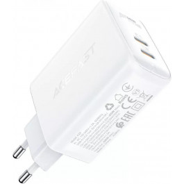   Acefast A29 PD50W 2xUSB-C White (AFA29W)