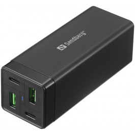   Sandberg 4-in-1 Charger 2xUSB-C 2xUSB-A 65W Black (441-45)