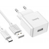 Hoco C106A Leisure + USB Type-C White - зображення 4