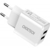 Choetech C0030 5V/2A Dual Port USB Wall Charger White (C0030) - зображення 3