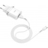 Hoco C12Q Smart QC3.0 + USB Type-C White - зображення 2