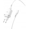 Hoco C12Q Smart QC3.0 + USB Type-C White - зображення 4