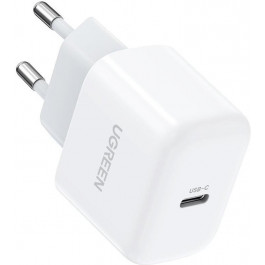   UGREEN CD241 Mini PD 20W Fast Charger White (UGR-10220)