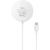 Hoco CW28 Original series magnetic wireless fast charger White - зображення 3