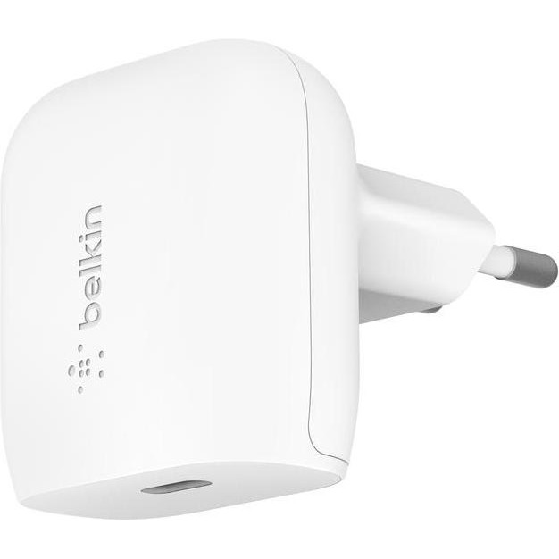 Belkin Home Charger Type-C 20W PD White (WCA003VFWH) - зображення 1