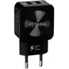 Gelius GU-HC02 USB Wall Charger 2xUSB Ultra Prime 2.1A Black (74893) - зображення 1