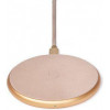 DECODED Wireless Fast Charger Leather Pad 10W Gold Metal/Rose (D9WC2GDRE) - зображення 3