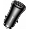 Baseus Car Charger Black (CCALL-GB01) - зображення 1