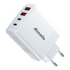 Proda 2xUSB-A 2xUSB-C 65W White (AZ-19-WH) - зображення 1