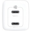 Baseus GaN2 Lite Quick Charger C+C 65W White (CCGAN2L-E02) - зображення 3