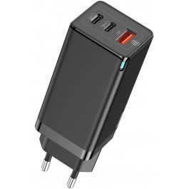   Baseus GaN Mini Quick Charger 65W Black (CCGAN-B01)