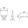 Ravak Сиденье для душа   Ovo B II Clear (B8F0000051) - зображення 3