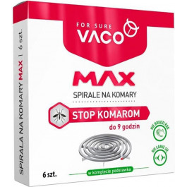   VACO Спіралі від комарів  Max - 6 шт. (DV00076)