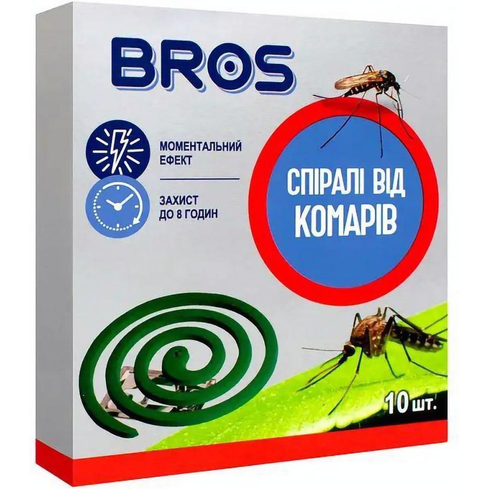 BROS Спіраль від комарів  10 шт. (5904517061279) - зображення 1