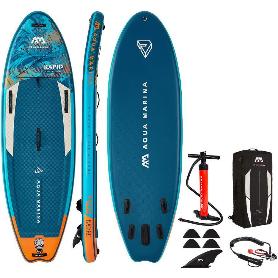 Aqua Marina SUP Aqua Marina Rapid 9'6" All-Around w/River Leash (BT-22RP) - зображення 1