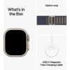 Apple Watch Ultra 2 GPS + Cellular 49mm Titanium Case with Blue Alpine Loop - Small (MREK3/MRFA3) - зображення 2