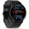 Garmin Venu 3 Slate S. Steel Bezel w. Black Case and Leather Band (010-02784-52/02) - зображення 3