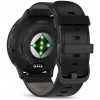 Garmin Venu 3 Slate S. Steel Bezel w. Black Case and Leather Band (010-02784-52/02) - зображення 7