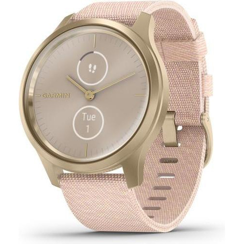 Garmin vivomove Style Champagne-Dust Rose Fabric (010-02240-22) - зображення 1