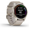 Garmin Fenix 7S Pro Sapphire Solar Soft Gold w. Limestone L. Band (010-02776-30) - зображення 3