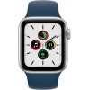 Apple Watch SE GPS + Cellular 44mm Silver A. Case w. Abyss Blue S. Band (MKRJ3) - зображення 2