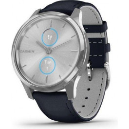   Garmin vivomove Luxe Silver-Blue Leather (010-02241-20)