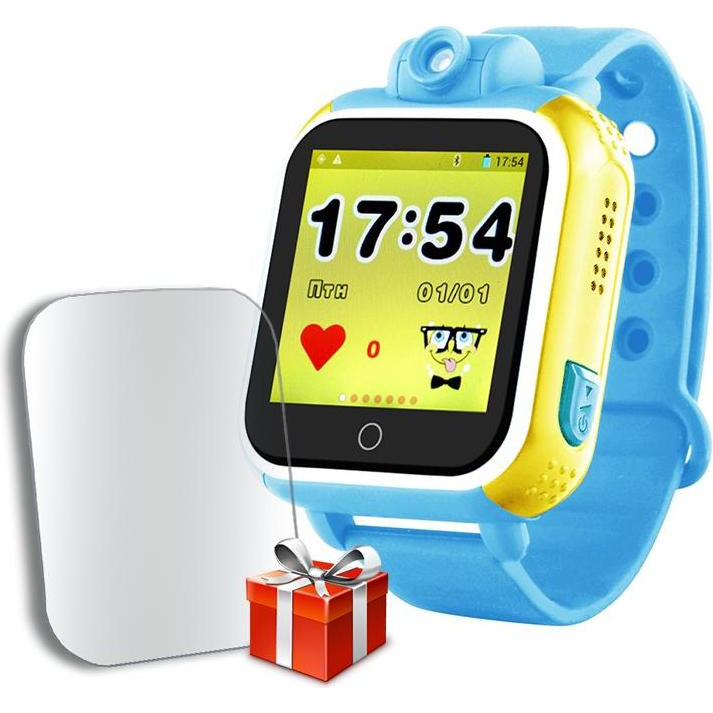  SmartWatch TD-07 (Q200) GPS-Tracking 3G Blue - зображення 1