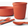 Sea to Summit Passage Dinnerware Set, 1P, 6 Piece, Spicy Orange (STS ACK037051-120816) - зображення 2