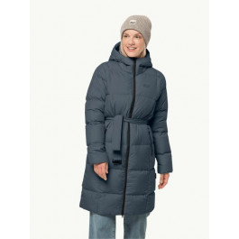   Jack Wolfskin Пуховик зимовий довгий жіночий  Frozen Lake Coat W 1206131_1268 L Сірий (4064993511451)