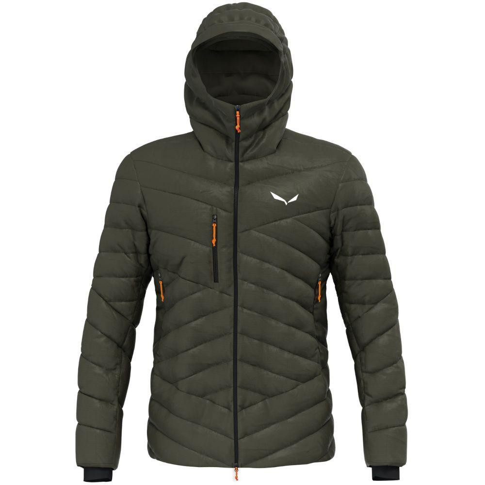 Salewa Гірськолижна куртка чоловіча  Ortles Med 3 RDS DWN Mns Dark Olive (013.012.0609) XXL - зображення 1