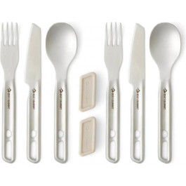   Sea to Summit Detour Stainless Steel Cutlery Set 2P 6 предметів (STS ACK036021-121802)