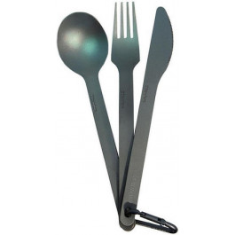   Sea to Summit Столовые приборы Titanium Knife, Fork & Spoon Set STS ACUTTSET3