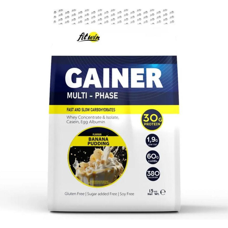 FitWin Gainer 1500 g /15 servings/ Banana Pudding - зображення 1