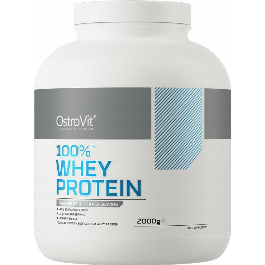 OstroVit 100% Whey Protein 2000 g /66 servings/ Tiramisu - зображення 1