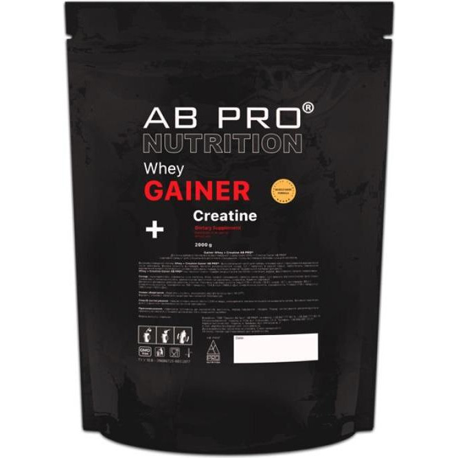 AB Pro Whey + Creatine Gainer 2000 g - зображення 1