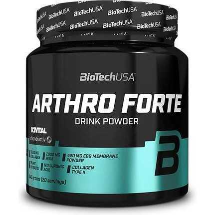 BiotechUSA Arthro Forte drink powder 340 g /20 servings/ Black Currant - зображення 1