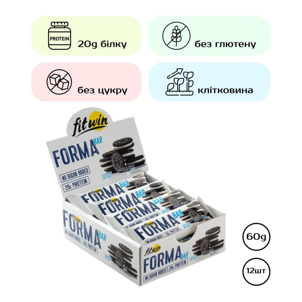 FitWin FormaBar 12x60 g / Cookie Cream - зображення 1