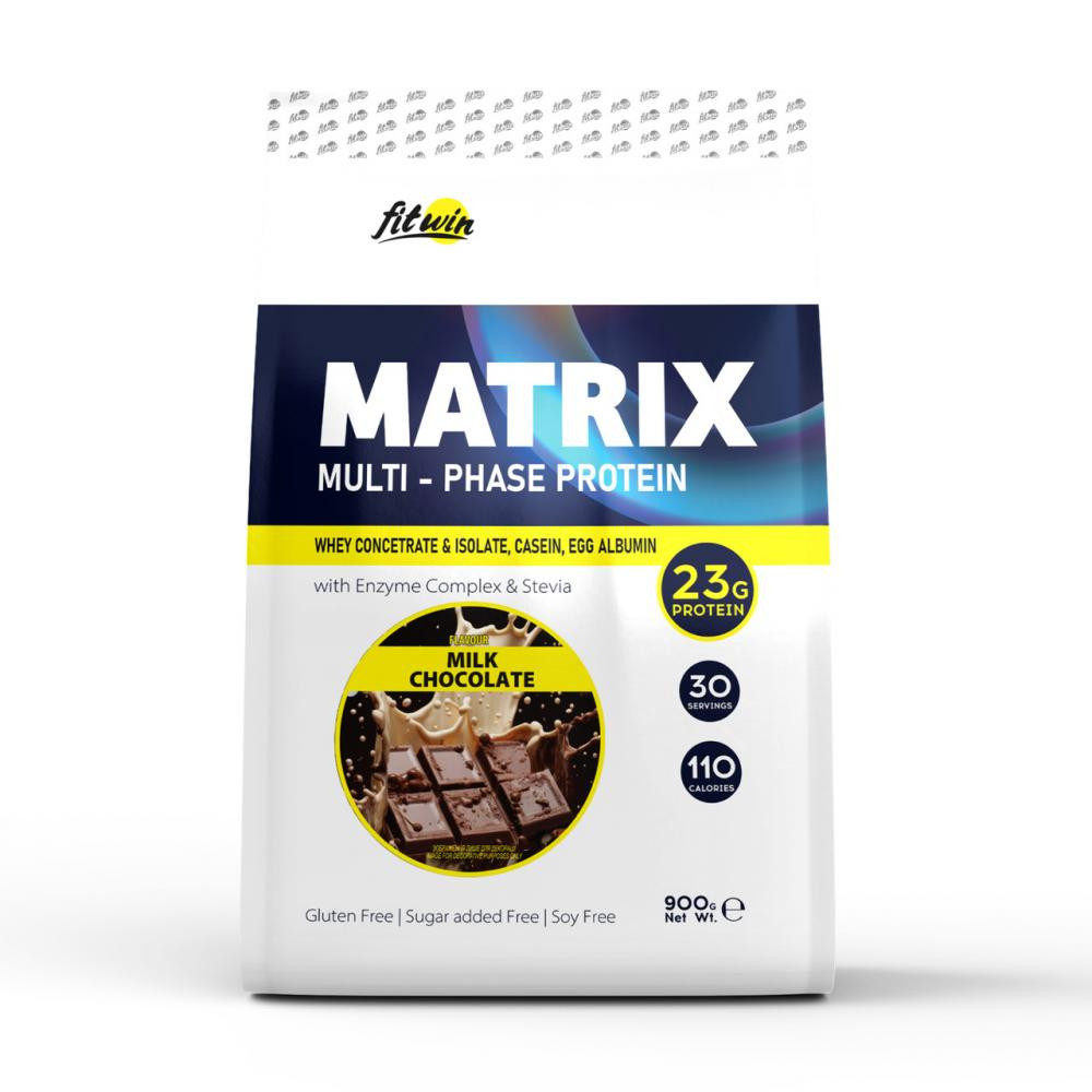 FitWin Matrix 900 g /30 servings/ Milk Chocolate - зображення 1